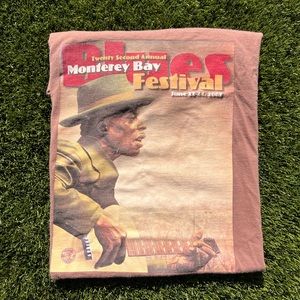 2007 Monterey Blues Festival TShirt unisex size large